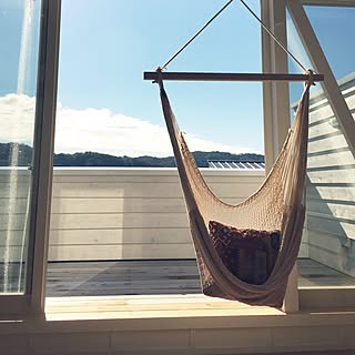 リビング/ハンモックチェア/ハンモック/Boho Style/boho beach style/キリム...などのインテリア実例 - 2016-11-12 10:06:14