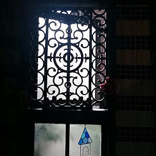 キッチン/古い民家/アイアン風/サンキャッチャー/ステンドグラスのインテリア実例 - 2016-09-09 08:27:08