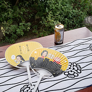 夏 うちわのインテリア実例 Roomclip ルームクリップ