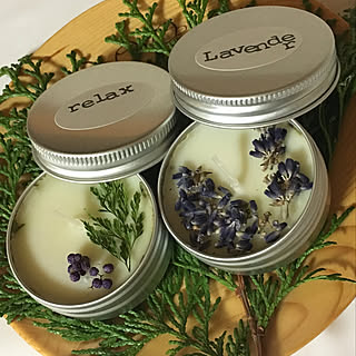 机/ハンドメイド/アロマキャンドル手作り/ドライフラワー/ドライハーブ...などのインテリア実例 - 2017-11-17 13:18:37