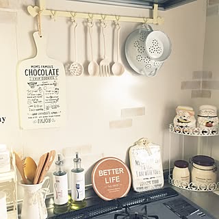 キッチン/何の変化もございません/カトラリーオブジェ/お疲れ気味(´Д`|||)/お部屋巡り出来ず/腰痛マシになって来てます♪...などのインテリア実例 - 2017-07-09 10:21:19