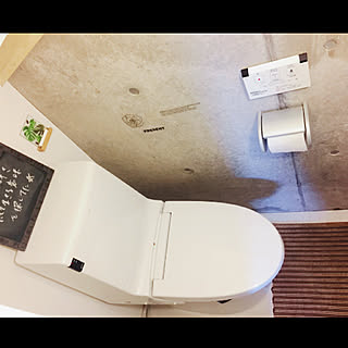バス/トイレ/ELLEGARDEN/貼るらー/ウォールステッカー/新居...などのインテリア実例 - 2018-06-01 16:39:34