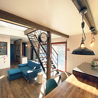 リビング/ロードバイク/板壁/スヌーピー/西海岸...などのインテリア実例 - 2019-12-23 09:48:03