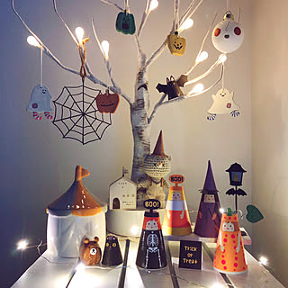 ライトアップ/ムーディー勝山なハロウィン(笑)/nonさんの作品♡/p..cさんのクマさんʕ·ᴥ·ʔ♡/無料ダウンロード素材...などのインテリア実例 - 2020-09-09 20:08:38
