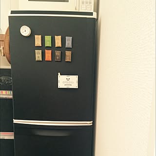 キッチン/冷蔵庫のマグネット/冷蔵庫リメイク/マグネットのインテリア実例 - 2016-01-21 17:15:01
