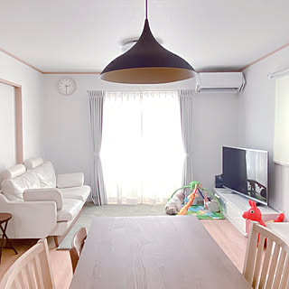 こどもがいてもシンプルにしたい/建売住宅/14.5畳LDK/極小リビング/こどものいる暮らし...などのインテリア実例 - 2020-01-24 15:11:42