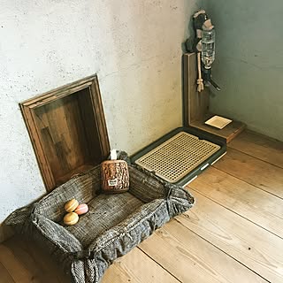 部屋全体/犬/犬用扉/トイプードル多頭飼い/トイプードルと暮らす...などのインテリア実例 - 2017-07-17 08:08:25