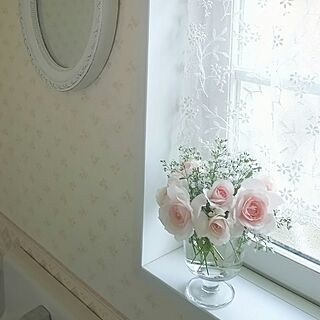 壁紙 薔薇が好きのインテリア実例 Roomclip ルームクリップ