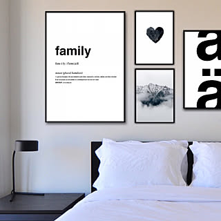 部屋全体/白黒/IKEA/FavoriteStyle/モノトーン好き...などのインテリア実例 - 2018-05-18 09:19:59
