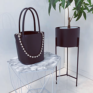 ニトリ スチールスタンドプランターポットのインテリア実例 Roomclip ルームクリップ