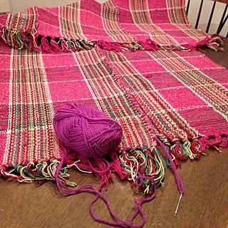 手作り カラフルラグのインテリア実例 Roomclip ルームクリップ