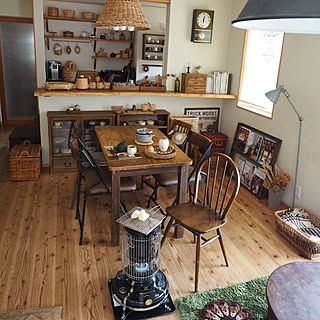 〇〇のある暮らし/アーコールチェア/古道具/アンティーク/ストーブ...などのインテリア実例 - 2020-01-21 16:03:35