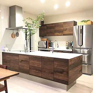 キッチン/ドウダンツツジ/一軒家/無印良品/北欧...などのインテリア実例 - 2016-07-18 20:44:25