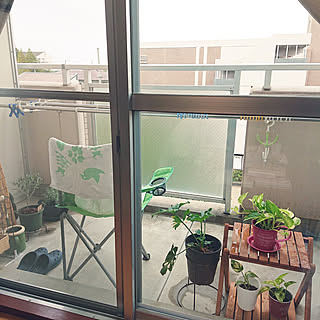 団地 ベランダからの景色のインテリア レイアウト実例 Roomclip ルームクリップ