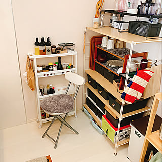 キッチン/賃貸/100均/ハンドメイド/ダイソー...などのインテリア実例 - 2019-01-27 14:27:20