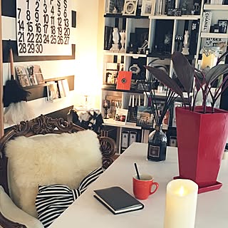 部屋全体/モノトーン/モノトーンインテリア/白黒マニア/白黒インテリア...などのインテリア実例 - 2016-11-06 19:35:15