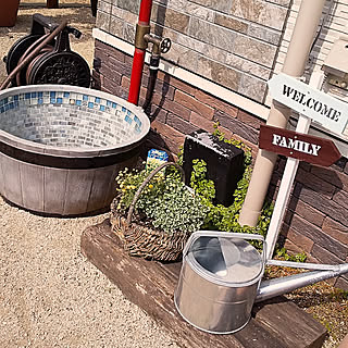 部屋全体/子どものいる暮らし/こどもと暮らす。/庭/植物のある暮らし...などのインテリア実例 - 2019-05-06 12:25:31