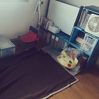 リビング/折りたたみ椅子/LED照明/プロジェクタースクリーン/折りたたみコンテナボックス...などのインテリア実例 - 2018-04-23 18:02:10