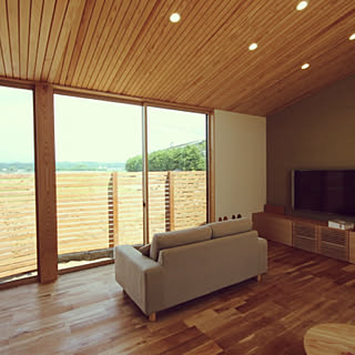 勾配天井 和モダンのインテリア実例 Roomclip ルームクリップ