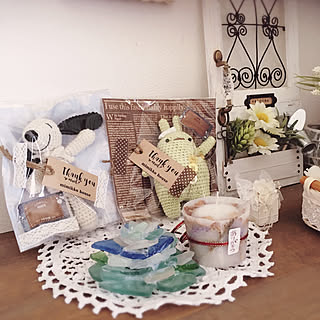 棚/ray55 さんありがとう/miちゃんの作品/yumiiちゃんのシーグラス/megusan さんのミニドア♡...などのインテリア実例 - 2018-07-23 22:26:41