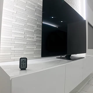 温度湿度計/無印良品/乾燥対策/エコカラットプラス/リビングのインテリア実例 - 2020-01-09 17:27:40