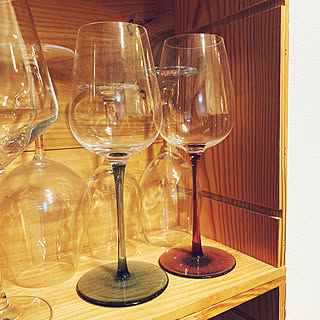 ワイン好き ワイングラス収納のアイデア おしゃれなインテリア実例 Roomclip ルームクリップ