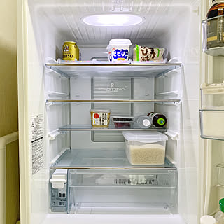 冷蔵庫掃除/拭き掃除/食材管理/マイルール/見える収納...などのインテリア実例 - 2019-09-20 08:25:36