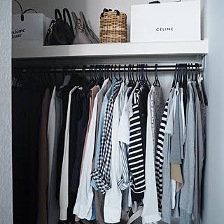 ウォークインクローゼット 狭い家のインテリア レイアウト実例 Roomclip ルームクリップ