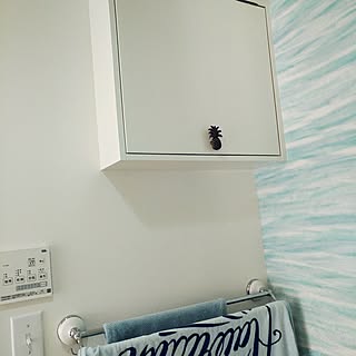 バス/トイレ/ハワイ大好き/ビーチハウス/カリフォルニアスタイル/西海岸インテリア...などのインテリア実例 - 2017-02-21 22:41:16