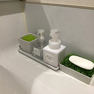 バス/トイレ/Flying Tiger Copenhagen (フライングタイガー)/100均/無印良品のインテリア実例 - 2018-01-29 23:08:44