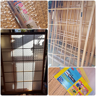 100均アイテム ガラスシートリメイクのインテリア実例 Roomclip ルームクリップ