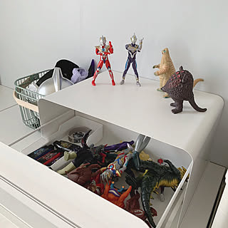 おもちゃ収納 ウルトラマンのインテリア実例 Roomclip ルームクリップ