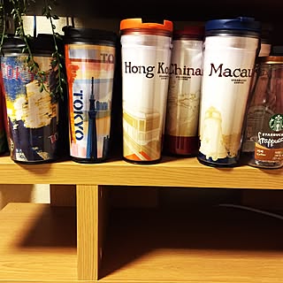 棚 スターバックスタンブラーのインテリア実例 Roomclip ルームクリップ