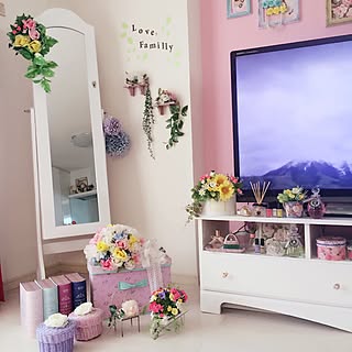 お花いっぱいのインテリア実例 Roomclip ルームクリップ