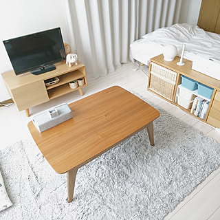 一人暮らし 木製家具のインテリア レイアウト実例 Roomclip ルームクリップ