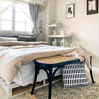 ベッド周り フットベンチのインテリア実例 Roomclip ルームクリップ