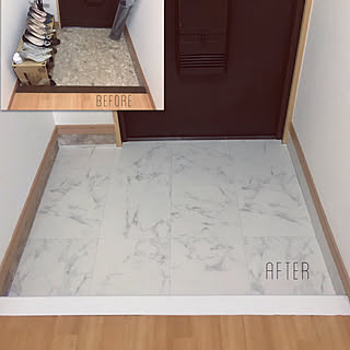 玄関床のインテリア実例 Roomclip ルームクリップ