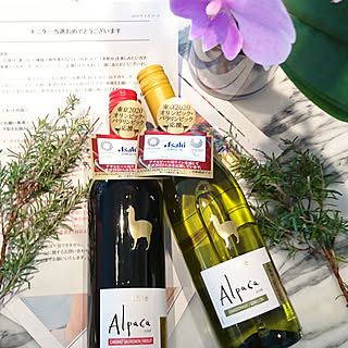 キッチン/家飲み/アサヒワイン/お酒/4/27(土)...などのインテリア実例 - 2019-04-27 11:15:50