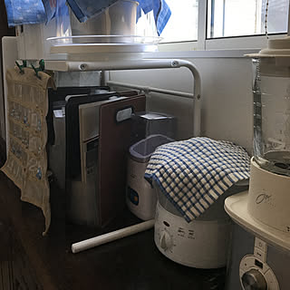 棚/RCの出会いに感謝♡/パントリー収納/スッキリ暮らしたい/いいね！&フォローとっても嬉しいです♡...などのインテリア実例 - 2018-02-09 11:20:25