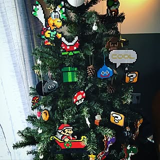 クリスマスツリー アイロンビーズのインテリア実例 Roomclip ルームクリップ
