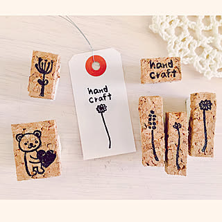 机/宣伝失礼します(>_<)/ミンネで販売中/消しゴムはんこ/プロフィールからミンネに♡...などのインテリア実例 - 2018-01-25 11:13:12