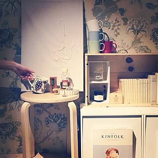 棚/ittala/DIY/収納/雑貨...などのインテリア実例 - 2014-02-02 01:15:50