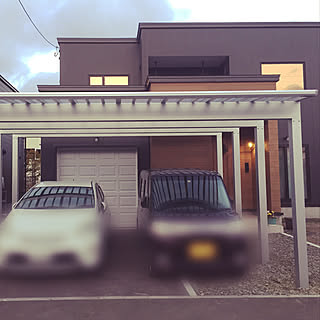 カーポート カーポート2台分のインテリア実例 Roomclip ルームクリップ