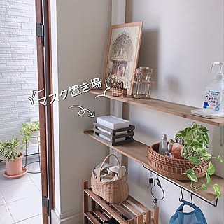 Diy マスク収納のインテリア 手作りの実例 Roomclip ルームクリップ