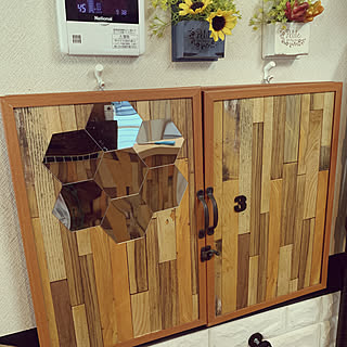 ミラー風タイルシールのインテリア実例 Roomclip ルームクリップ ミラー風タイルシールのインテリア実例 Roomclip ルームクリップ