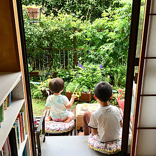 縁側から見える景色のインテリア実例 Roomclip ルームクリップ