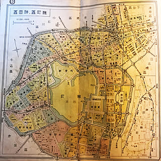 麹町區神田區編/東京の家/二住生活/戦前の東京の地図/昔地図見てタイムスリップ〜♪...などのインテリア実例 - 2018-05-04 07:03:06