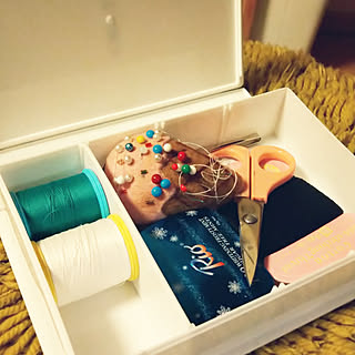セリア ソーイングボックスのインテリア実例 Roomclip ルームクリップ