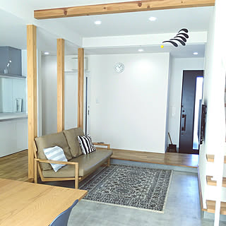 玄関開けたらすぐリビングのインテリア実例 Roomclip ルームクリップ