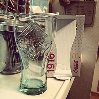 バス/トイレ/マクドナルドオリジナルコークグラス/glass/コカ・コーラ グラス/マクドのグラス...などのインテリア実例 - 2015-09-17 23:52:54